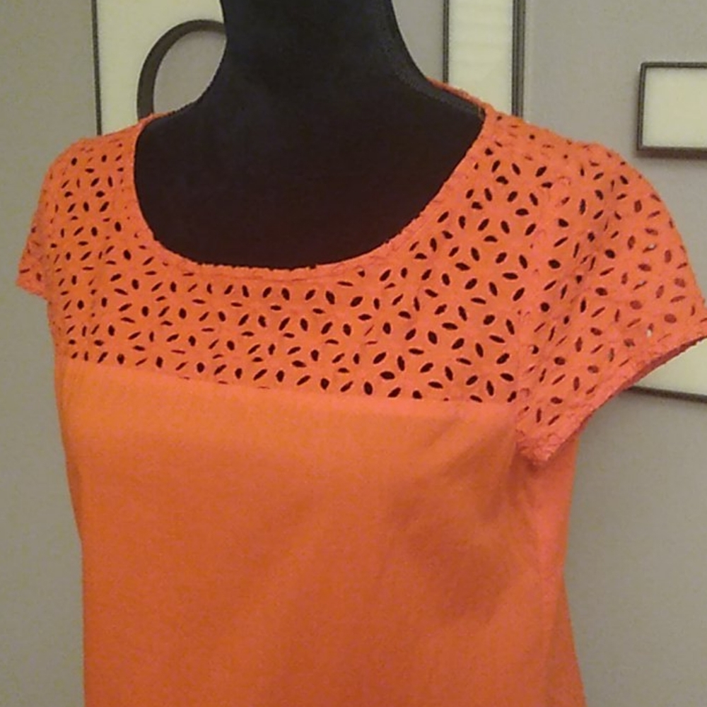 Loft Eyelet Top